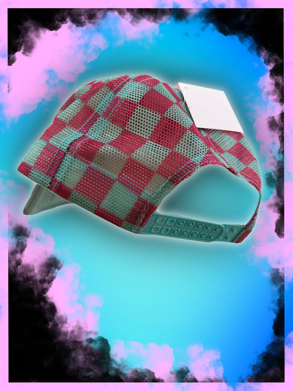 Cotton Candy Skull Hat
