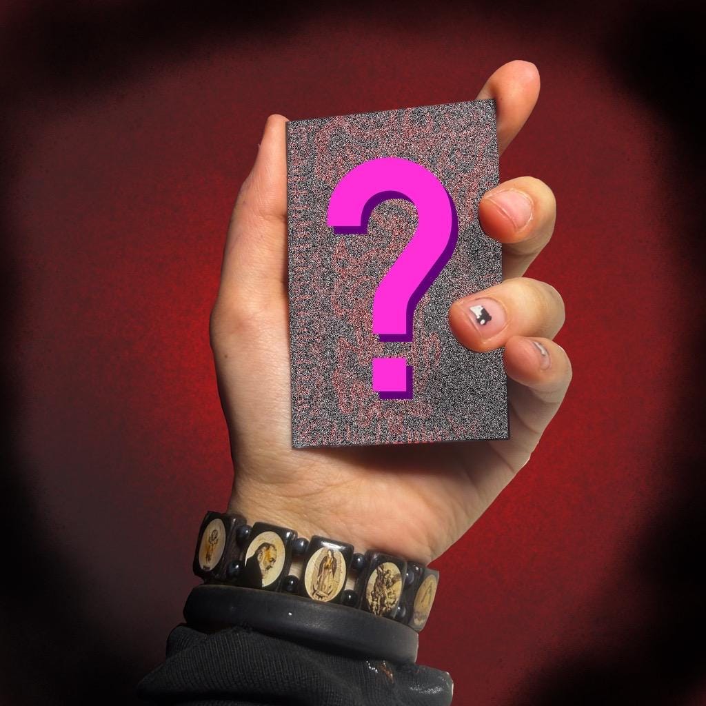 Shitty Mystery Drawing - Signed Original Art